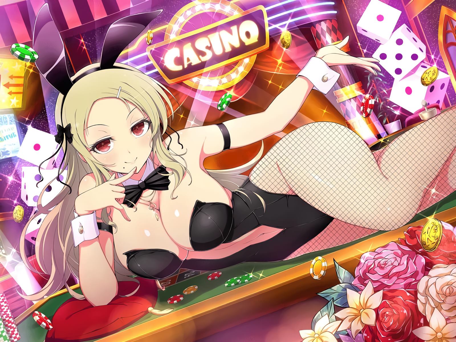Anime girl casino